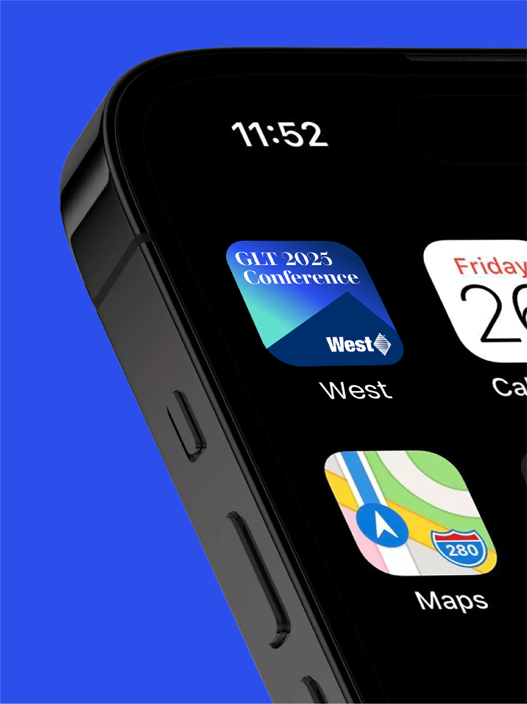 Phone screen showing West 'Built for life' widgets